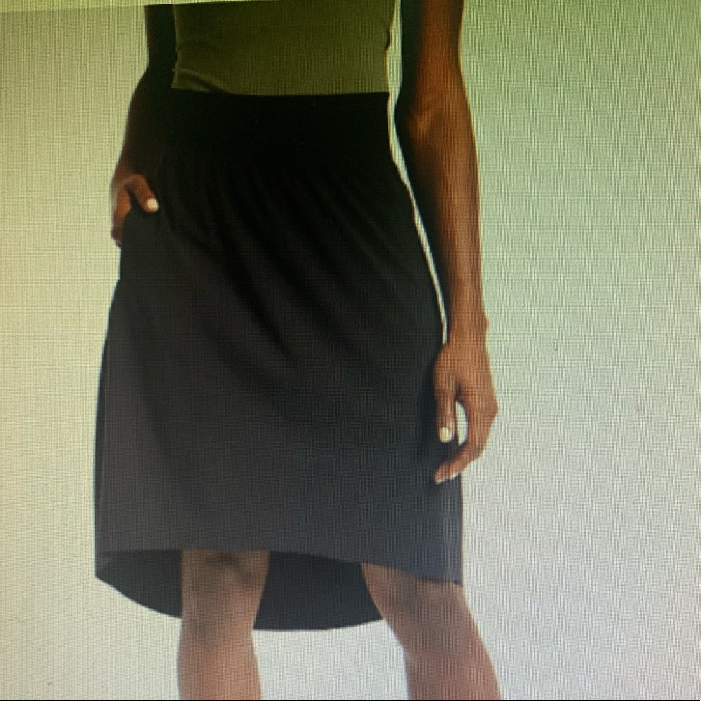 Athleta Black Skirt NWT